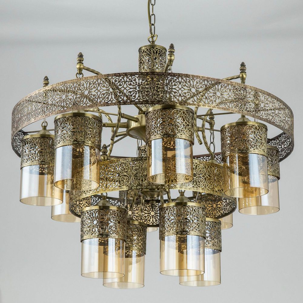 Citilux Эмир CL467193 Люстра подвесная Бронза