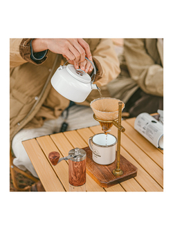 Чайник Naturehike 0,8л., керамическое покрытие, белый