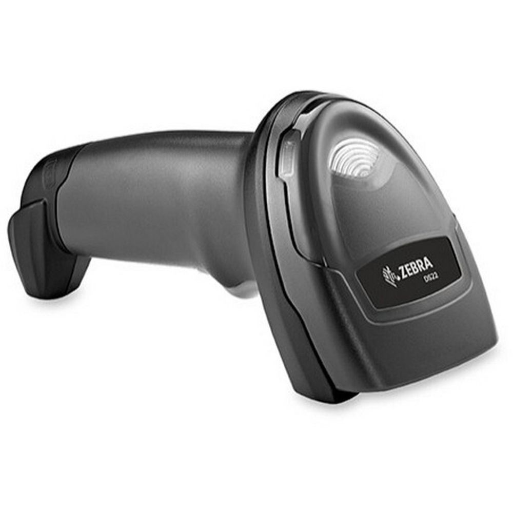 Сканер штрих-кода Zebra Symbol DS2208 (USB, Черный, Подставка)