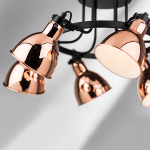 761063 Люстра ACROBATA 6х40W E14 РОЗОВОЕ ЗОЛОТО