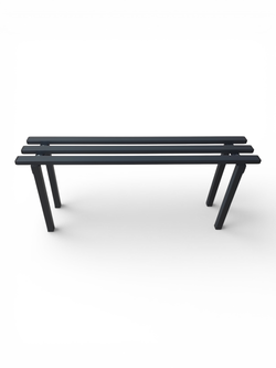 Лавочка садовая "Ладно". 1,0м. Целиком из металла.