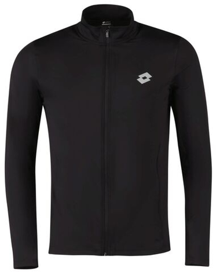 Куртка теннисная Lotto Running Sweat Full Zip - all black