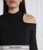 блузка Tommy Jeans - черный(DW0DW14893)