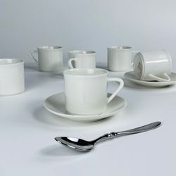 Lenardi 181-238 Кофейный набор 12пр.100мл в под.уп.(х12)Фарфор