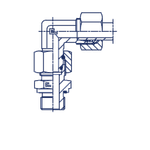 Штуцер FNE90 DL15 BSP1/2" (корпус)