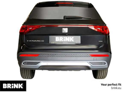 Фаркоп Brink (Thule) 666100 для Volkswagen Tiguan 2017-, Audi Q3 2011-2018, Seat Ateca 2016-(паспорт и сертификат в комплекте)(без электрики)