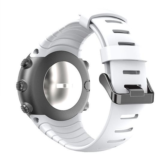 Ремешок силиконовый для Suunto Core спортивный (Белый)
