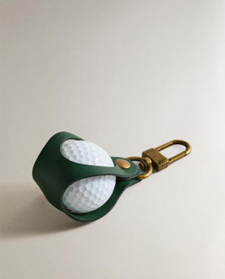 ZARA HOME БРЕЛОК ДЛЯ КЛЮЧЕЙ В ВИДЕ ДЕРЖАТЕЛЯ МЯЧА ДЛЯ ГОЛЬФА, ЗЕЛЕНЫЙ