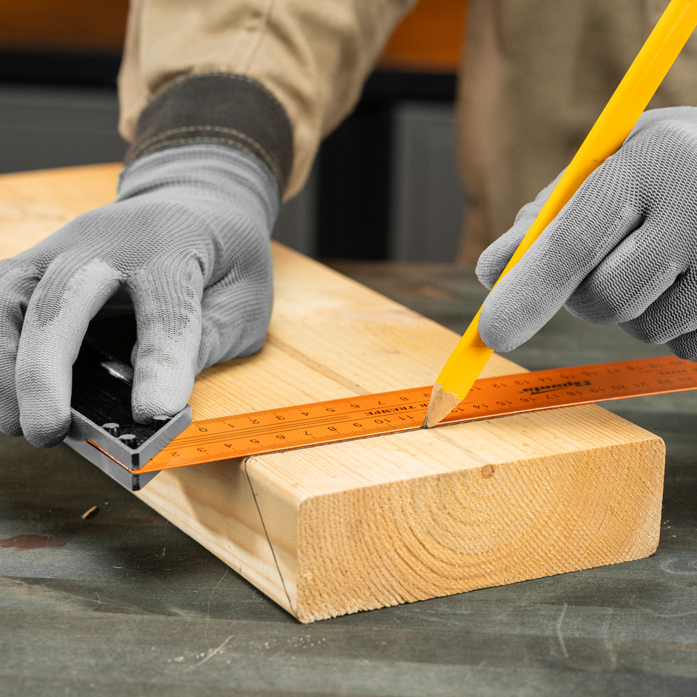 Угольник, 350 мм, металлический Sparta