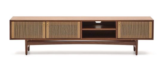 Тумба под ТВ Elan 3 дверцы цвет ореха 200 х 50 см La Forma