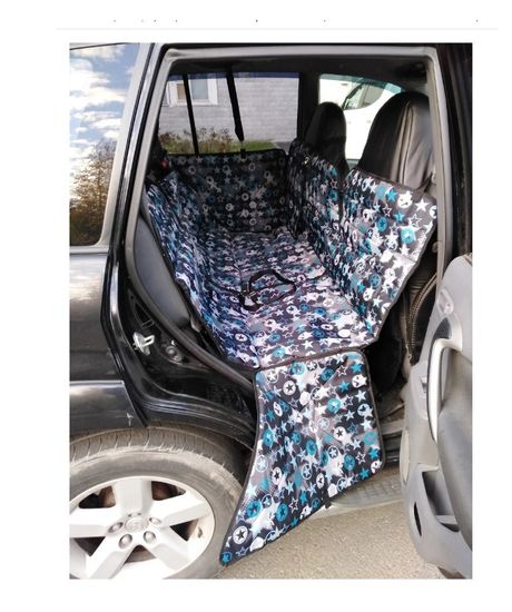 Автогамак "Премиум Трансформер 3-слойный" для перевозки крупных собак до 100 кг на 1/3, 2/3 или заднем сиденье целиком (3-х слойный с ПВХ-600)