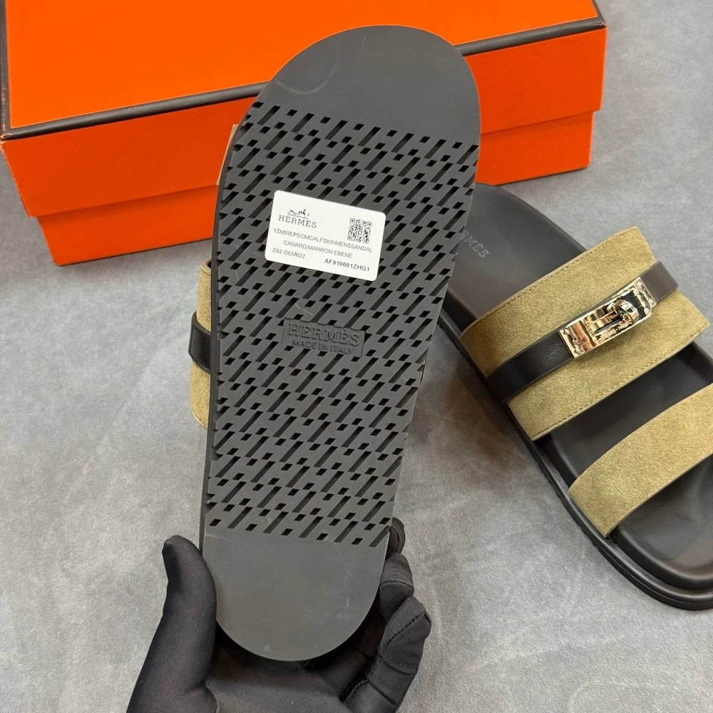 Шлепанцы Hermes Jackson