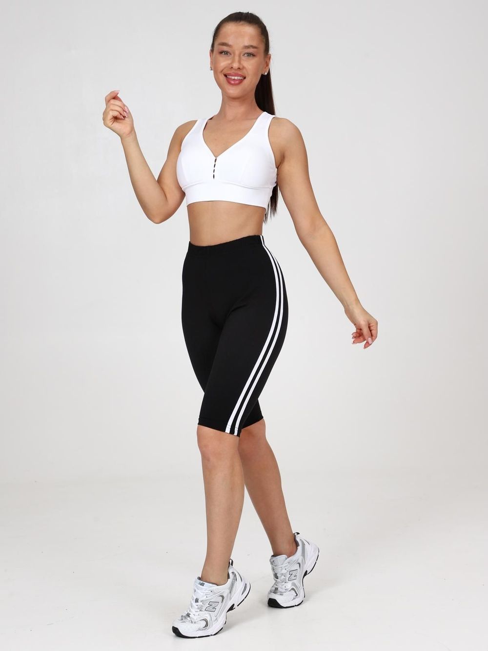 Тейпи - велосипедки черный Iv-capriz