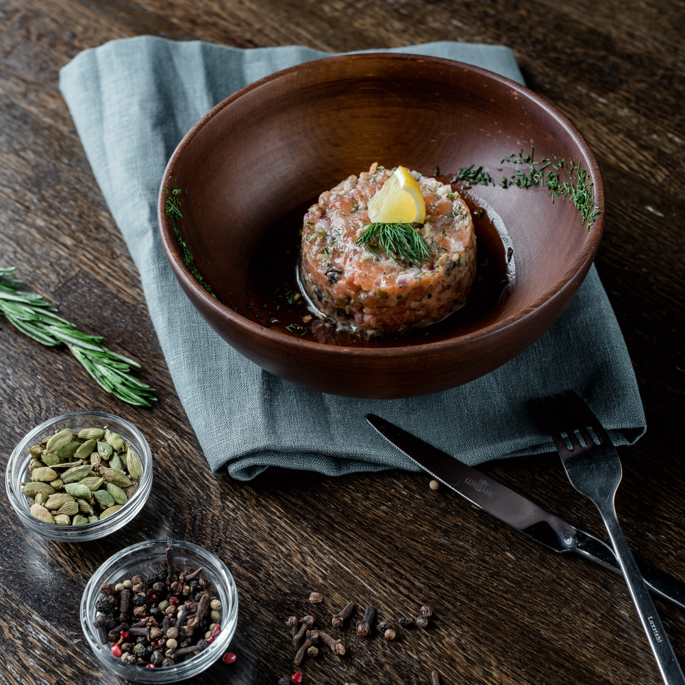 Деревянная глубокая тарелка Art of Siberia из сибирского кедра. T164