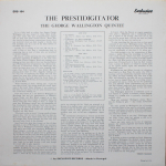 The George Wallington Quintet / The Prestidigitator (LP)
