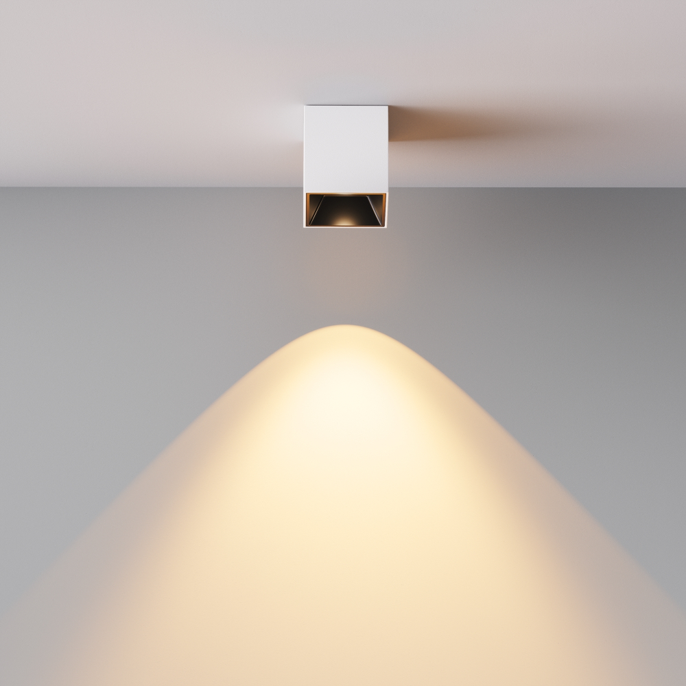 Накладной светодиодный светильник Maytoni Alfa LED C064CL-5W2.7K-SQ-WB