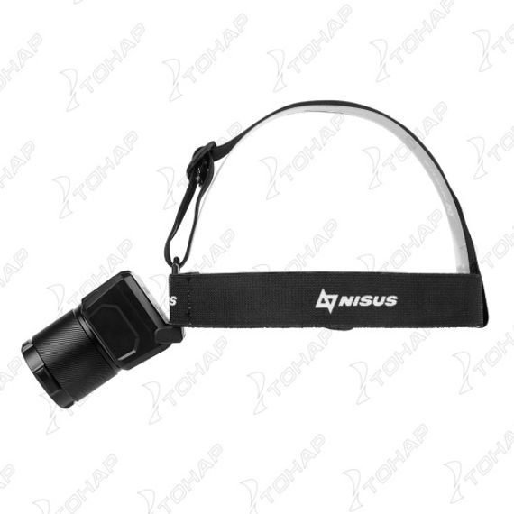 Фонарь налобный сенсорный 800 LM, IP43, USB (N-FN-HL25) NISUS