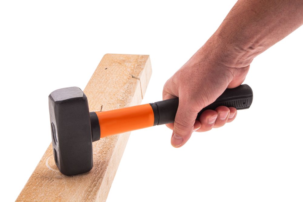 10913 Кувалда, 1000 г, фибергласовая обрезиненная рукоятка Sparta