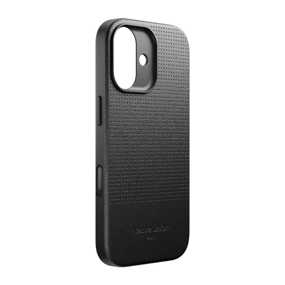 Кожаный чехол MagSafe Native Union Active Case для iPhone 17 Текстурированный гибридный чехол из экокожи с защитой камеры, повышенным уровнем защиты при падении и сенсорной накладкой для Контроллера камеры