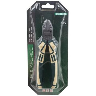 Бокорезы ''Profi'' 175мм Cr-V 6150+доп. закалка (усилие сжатия увеличино на 60%), в блистере RockForce RF-612175DS