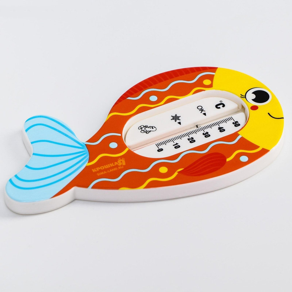 5090816 Термометр для измерения температуры воды, детский «Рыбка»