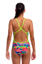 Купальник FUNKITA Girl's Free Foliage (Single Strap)
