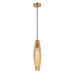 Подвесной светильник Belfast Howard D3312-1 GL CA Янтарный