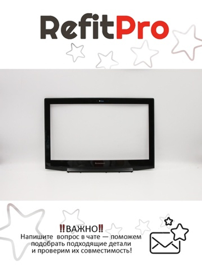Рамка матрицы для ноутбука Lenovo ideapad Y50-70, чёрная (5B30F78857), оригинал