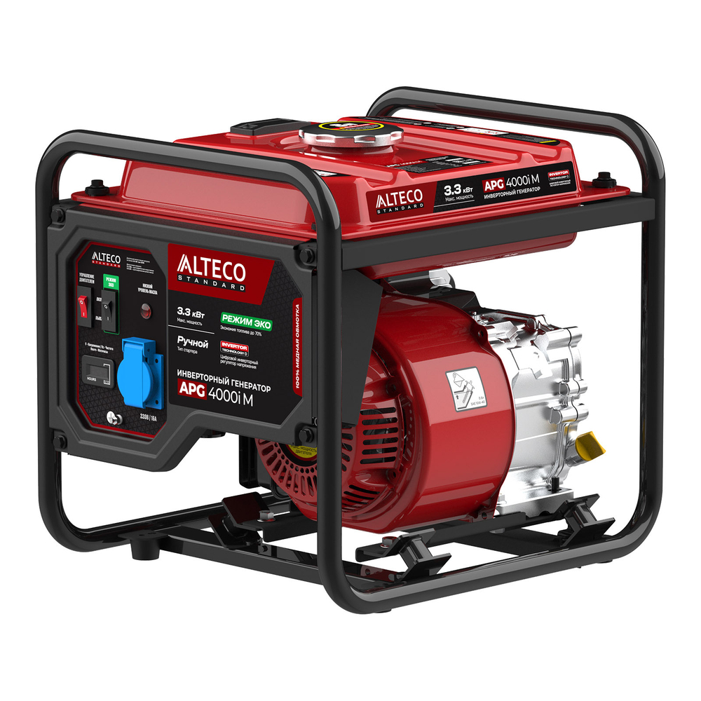 Инверторный бензиновый генератор ALTECO APG 4000i M
