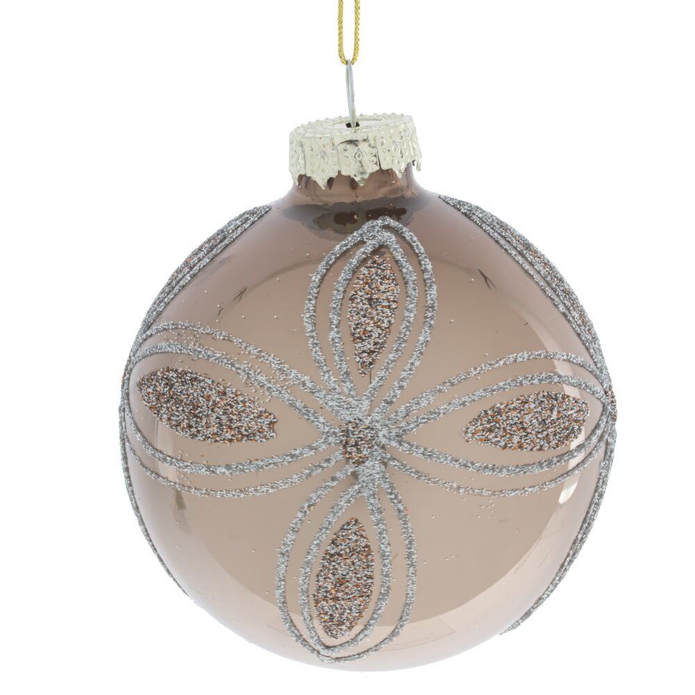 GAEM Набор из 12шт Украшение новогоднее "Шар", D 8 см, L35 W25 H9 см