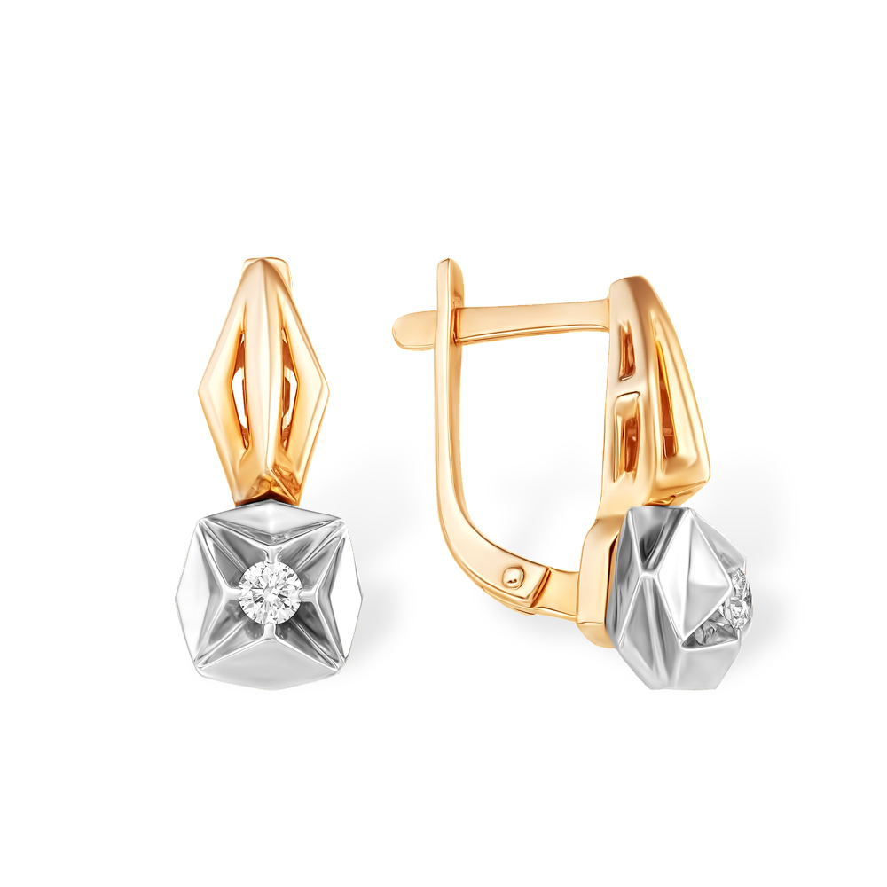 Серьги из золота 585 пробы