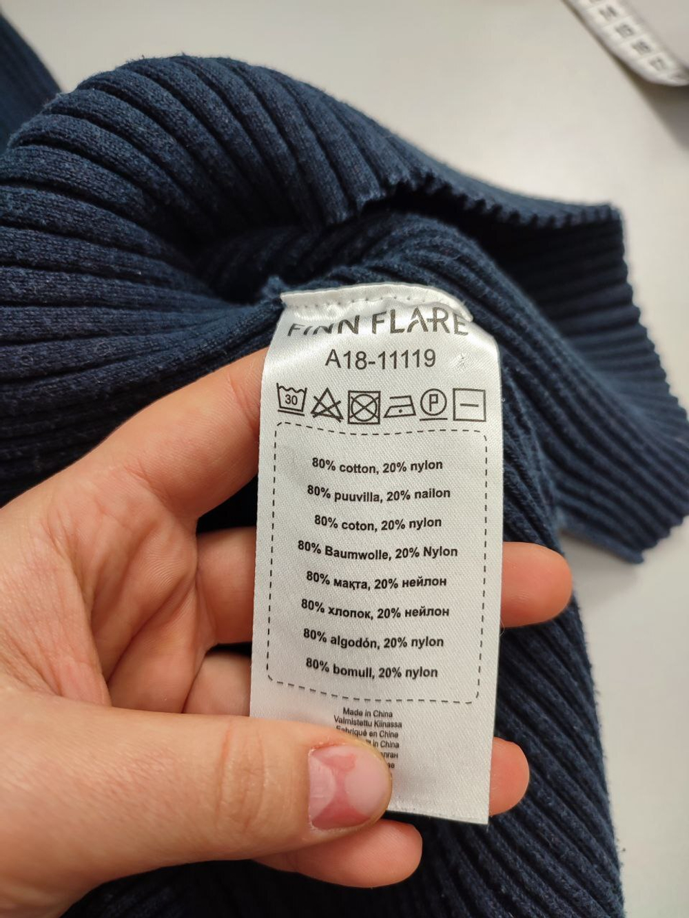 Свитер Finn Flare базовый 44 размер