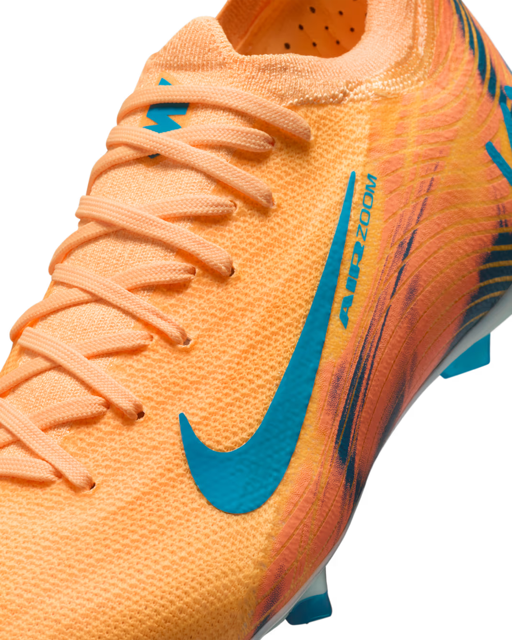 Бутсы Nike Mercurial Zoom Vapor 16 Pro Mbappe FG Junior - оранжевый