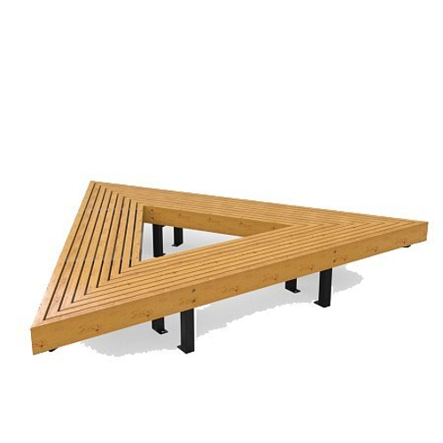 Лавка Woody Треугольник