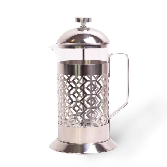 Френч-пресс 1000 мл. Kamille KM 0773XL нержавеющая сталь, стекло