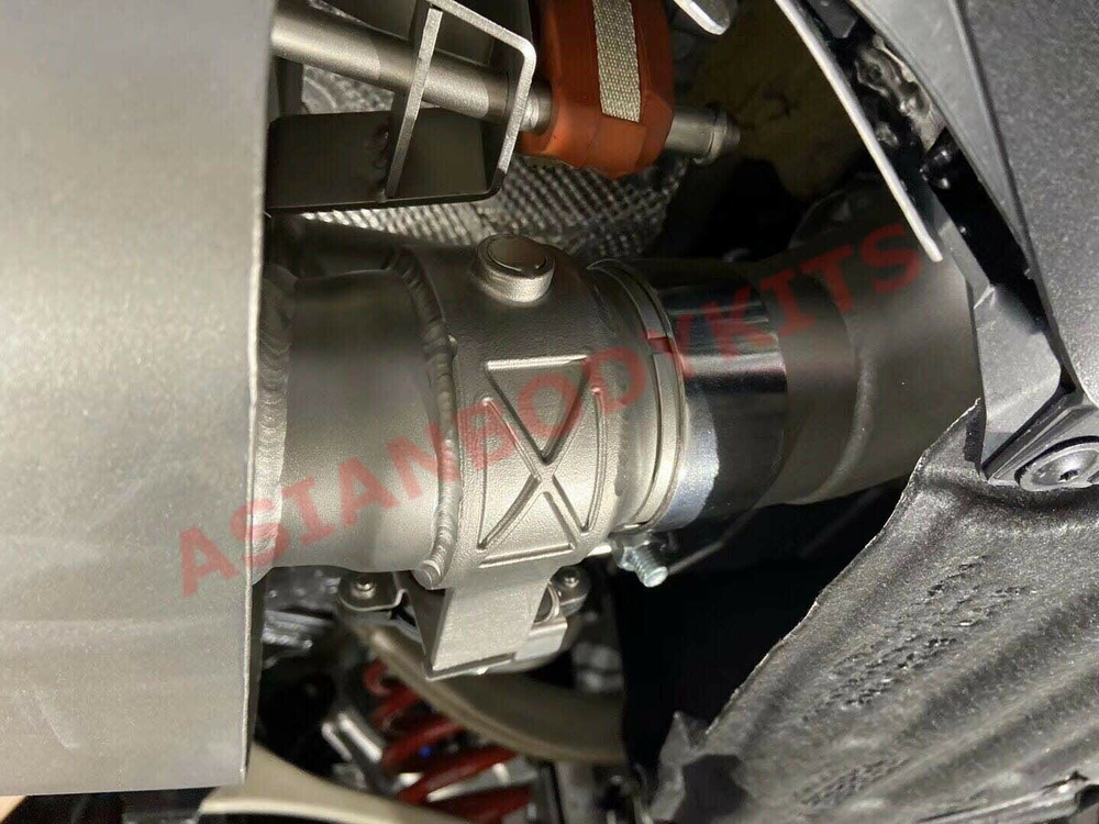 Спортивная выхлопная система с дистанционно управляемыми заслонками для Porsche Cayenne Coupe 9YB 3.0T Порше Каен