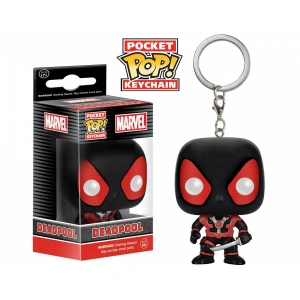 Брелок Funko Pocket POP! Keychain: Marvel: Black Deadpool