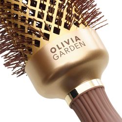Термобрашинг EXPERT BLOWOUT SHINE Wavy Bristles Gold&Brown 45 мм Коричневый (07341)