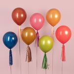 Гирлянда Тассел, Белый песок, 35*12 см, 12 листов