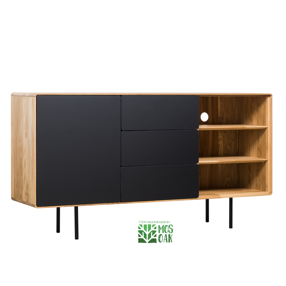 Комод Киото 3.1.3 из массива дуба