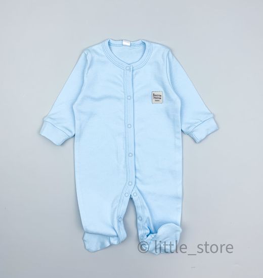 Слип хлопковый Basic Голубой