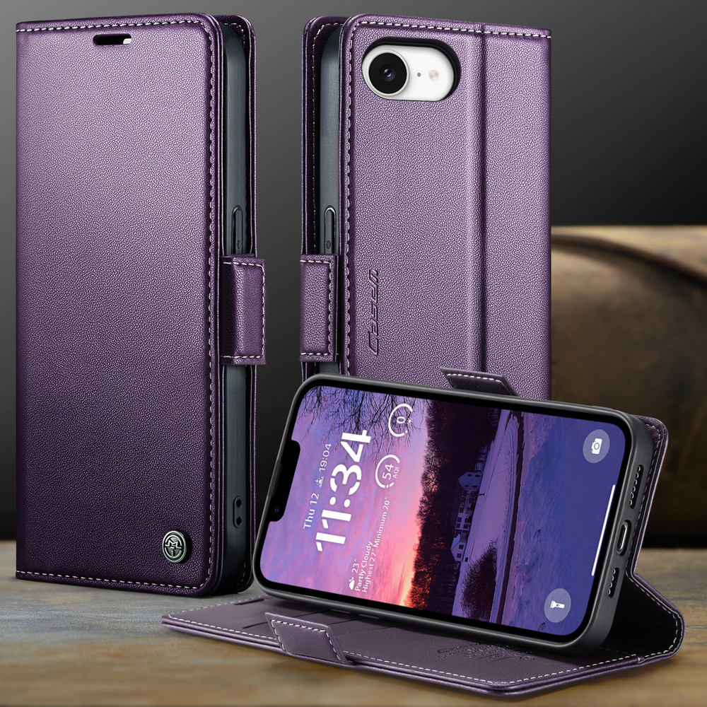 Чехол-книжка CaseMe Smooth iPhone 16e