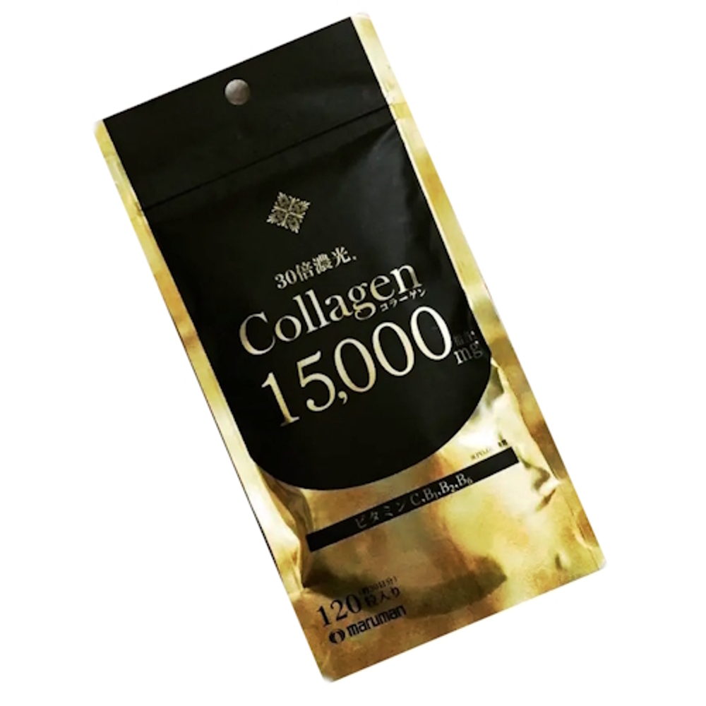 Коллаген в капсулах усиленный, от компании Maruman на 30 дней