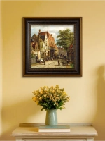 Картина серии "Голландия" настенная для интерьера 26*26 см