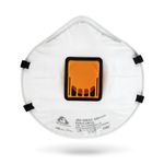 Респиратор с клапаном КОМПЛЕКТ 10 шт., полумаска фильтрующая, формованный, FFP2, JM-8622