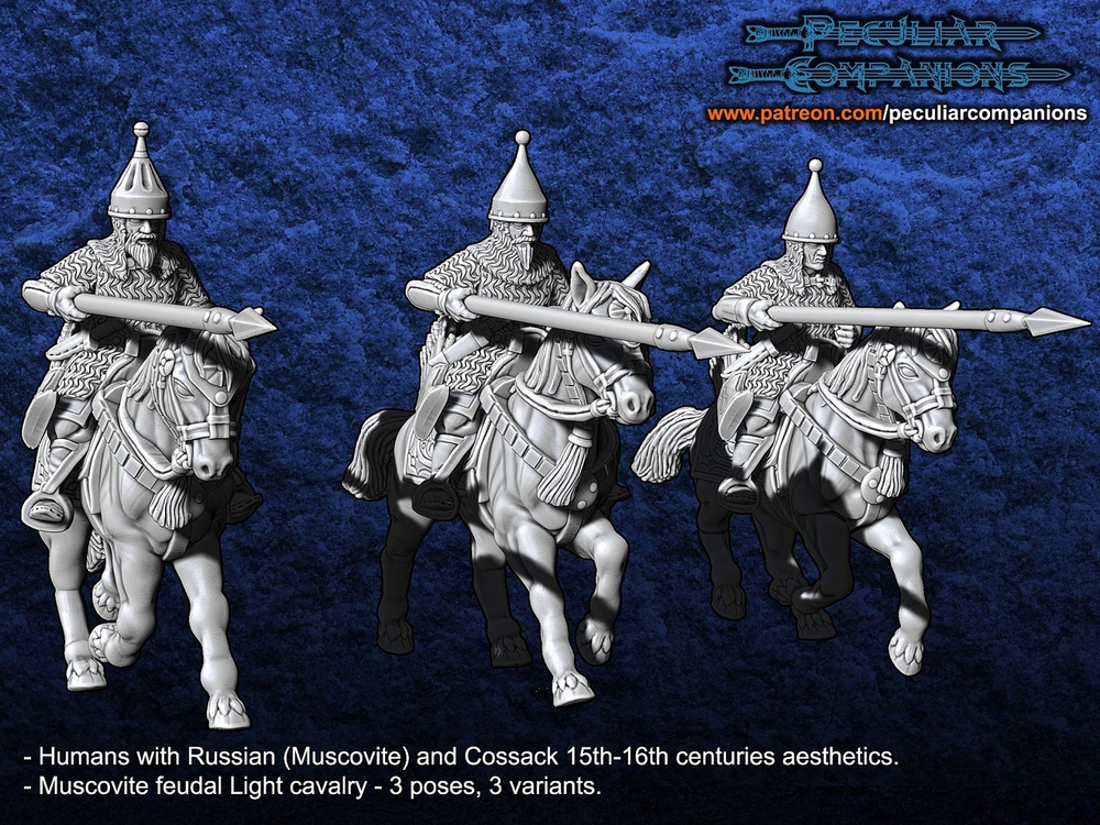 Kislev Light Cavalry Spears