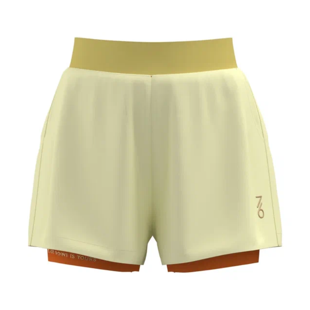 Шорты Poly Cream/Orange