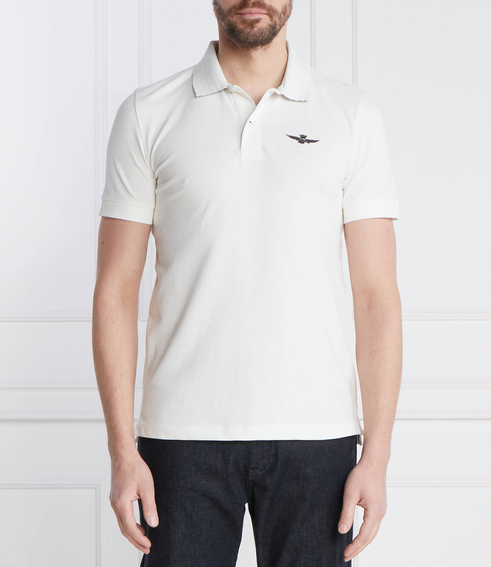 Поло Aeronautica Militare - белый(PO1750P191)