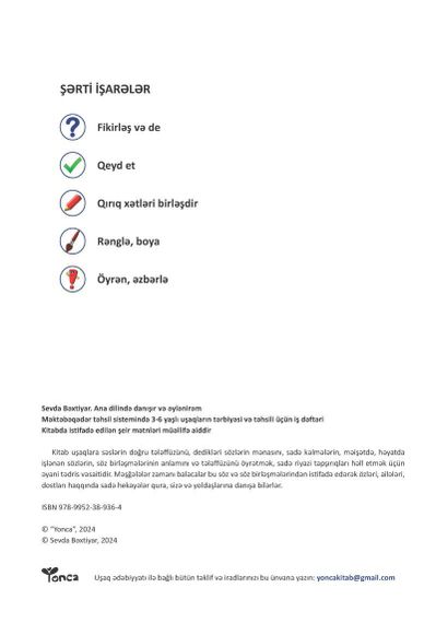 Ana dilində danışır və əylənirəm