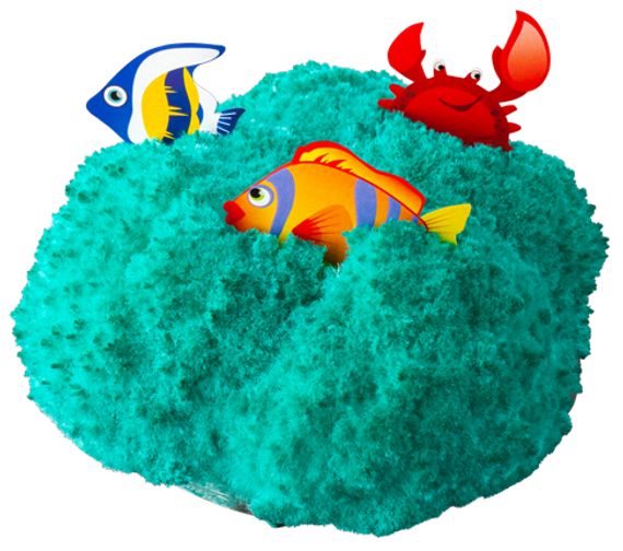 Выращивание кристаллов.Кораллы "Изумрудный коралл"